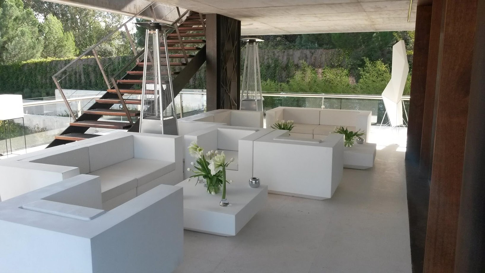 sofa modular de resina