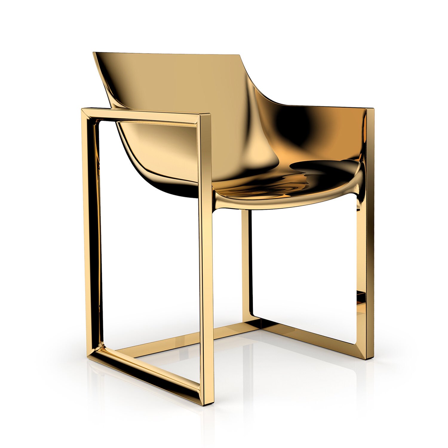 wall street gold silla dorada