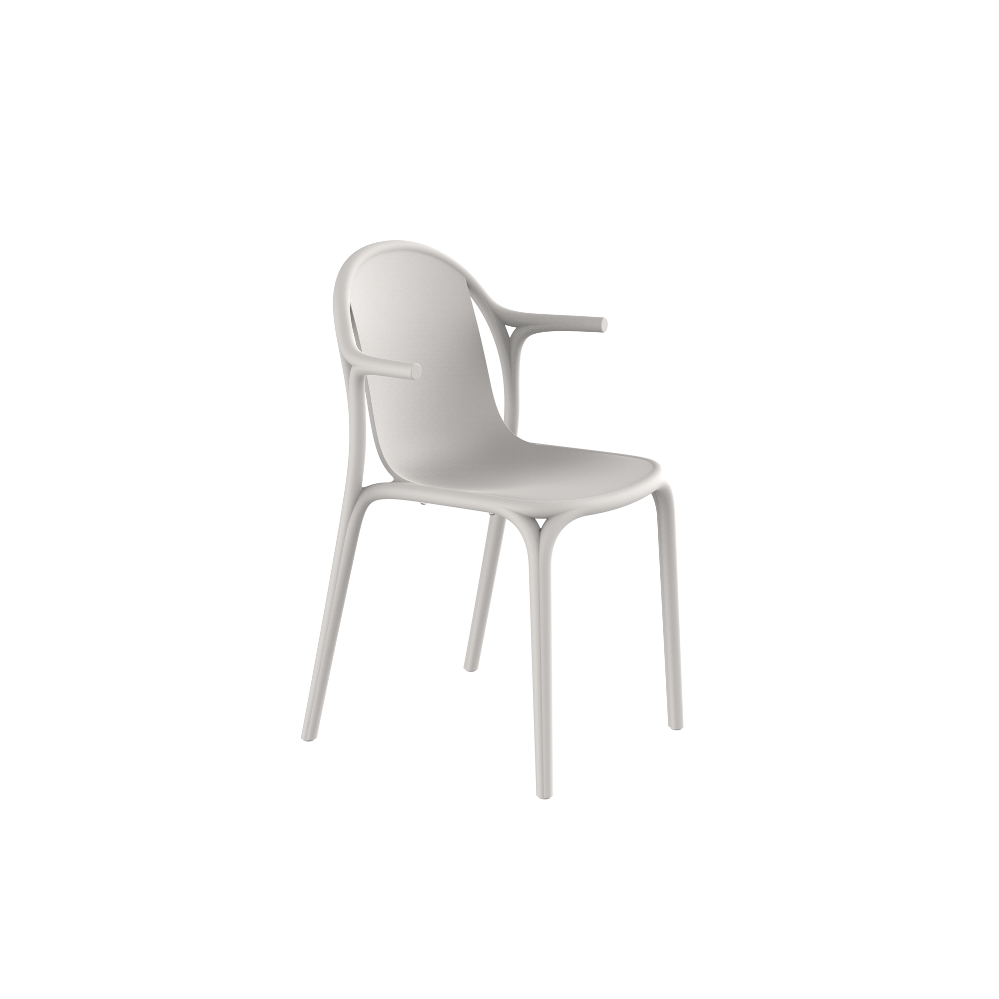 Silla Brooklyn con reposabrazos Alquiler silla Brooklyn con brazos blanca para eventos
